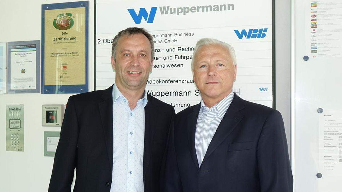 Hubert Pletz und Carl Swoboda leiten das Werk in Judenburg