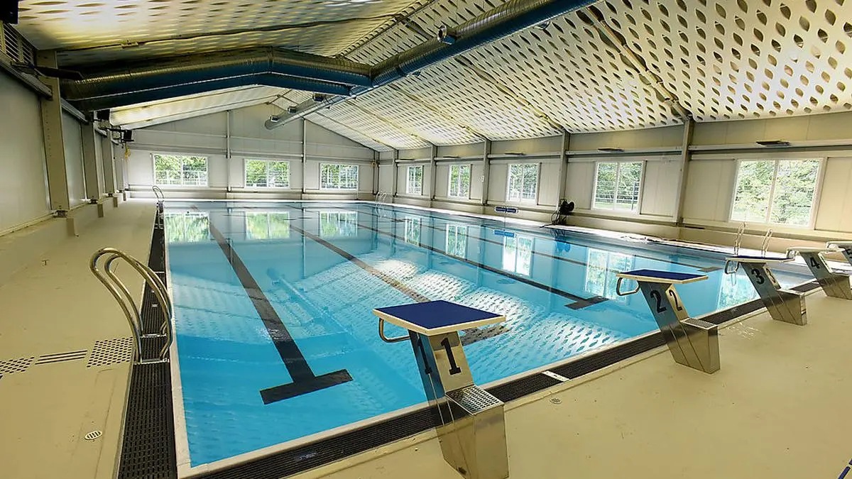 Die Interimshalle des Berliner Prinzenbades könnte Vorbild für Klagenfurt werden.