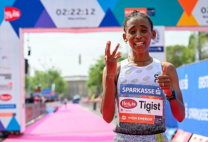 Siegerin Tigist Gezahagn 