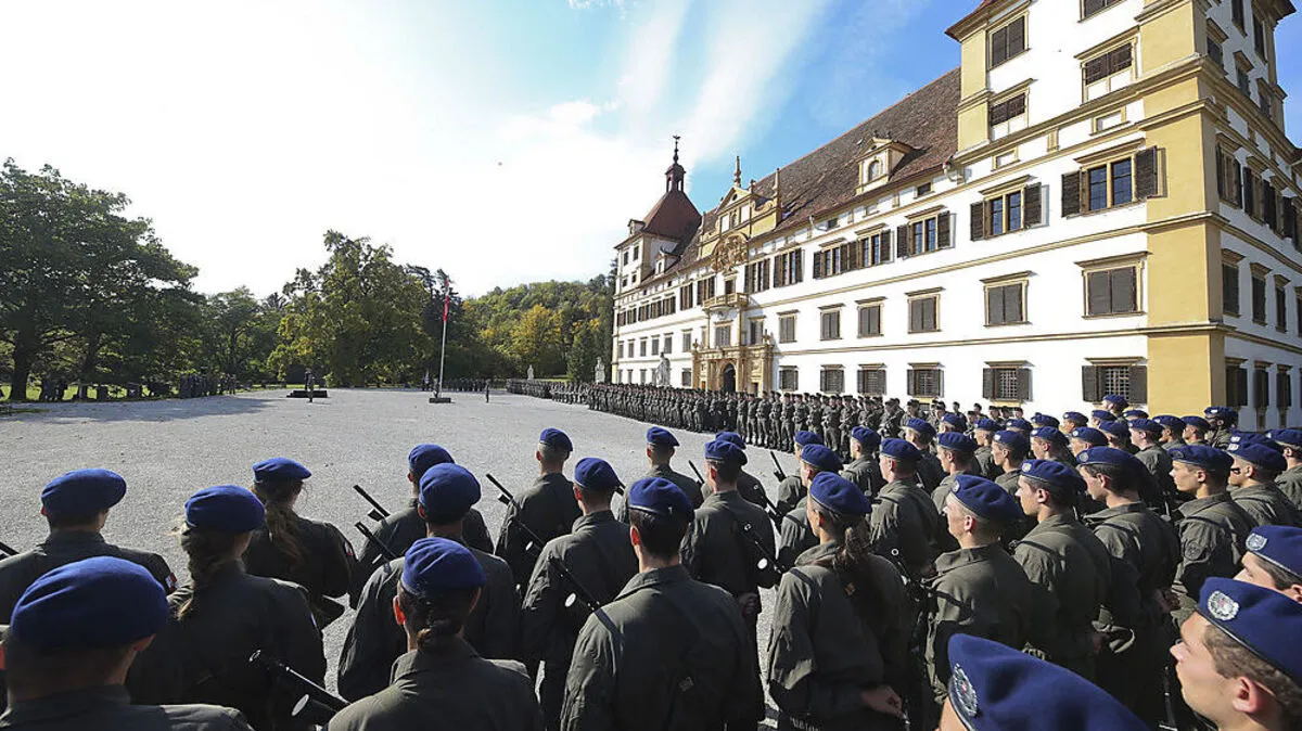 Schloss Eggenberg bot wieder die prächtige Kulisse