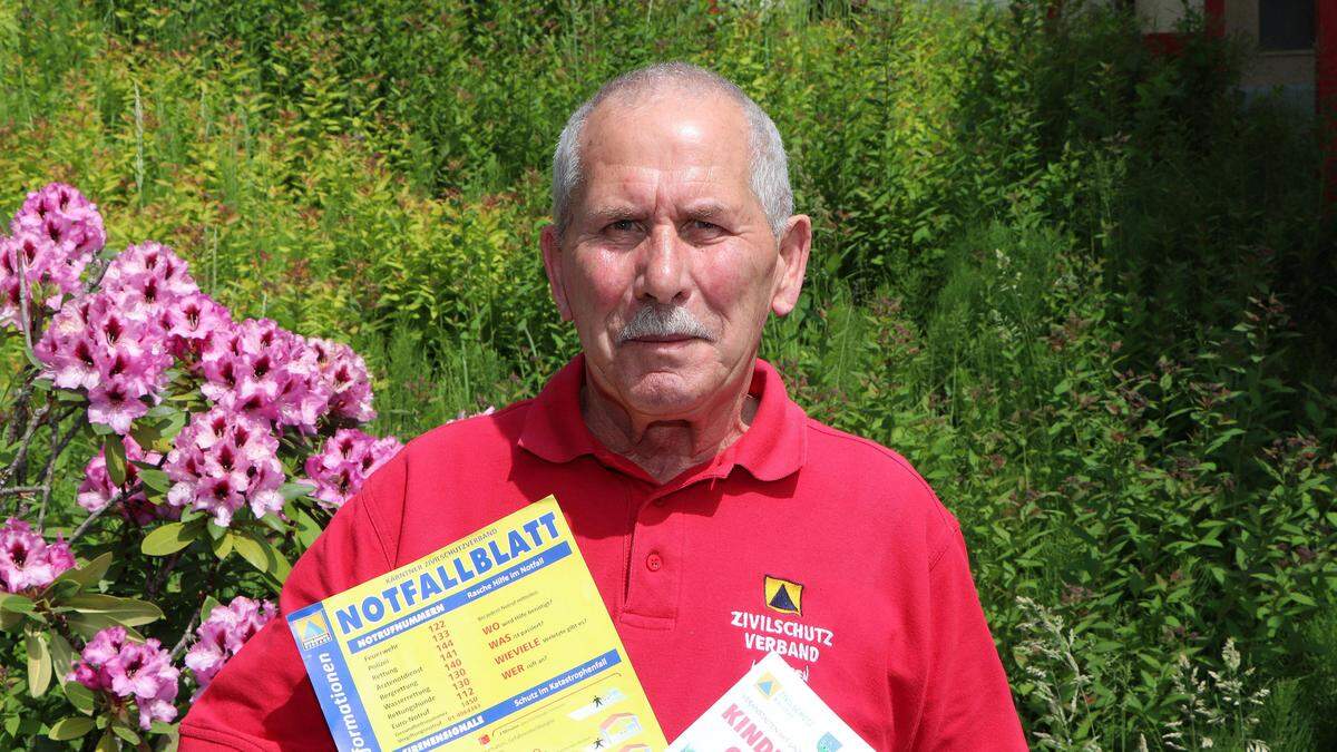 Das Helfen liegt Helmuth Stocker im Blut 