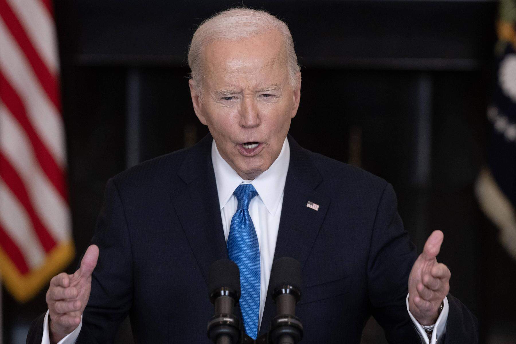 Biden nennt Trumps NATO-Aussage dumm, beschämend und unamerikanisch