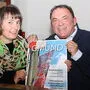 Gmünd hat eine neue Chronik: Autorin Ulrike Mengeú aus Trebesing und Fotograf Reinhard Karger