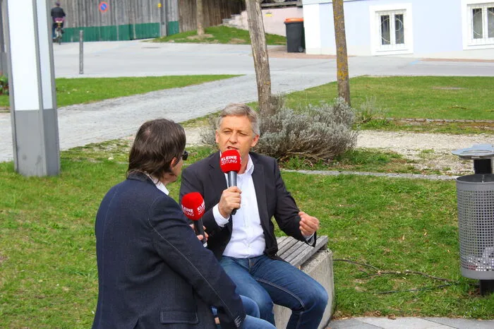 Ernst Sittinger von der Kleinen Zeitung befragte die Interviewpartner zum Wahlergebnis...