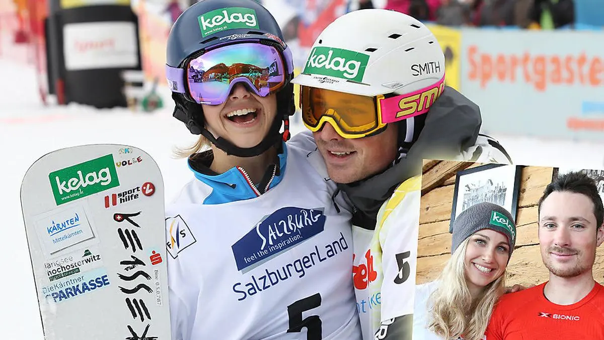 Zwei auf der Erfolgswelle: Sabine Schöffmann und Freund Alex Payer sind ein eingespieltes Team