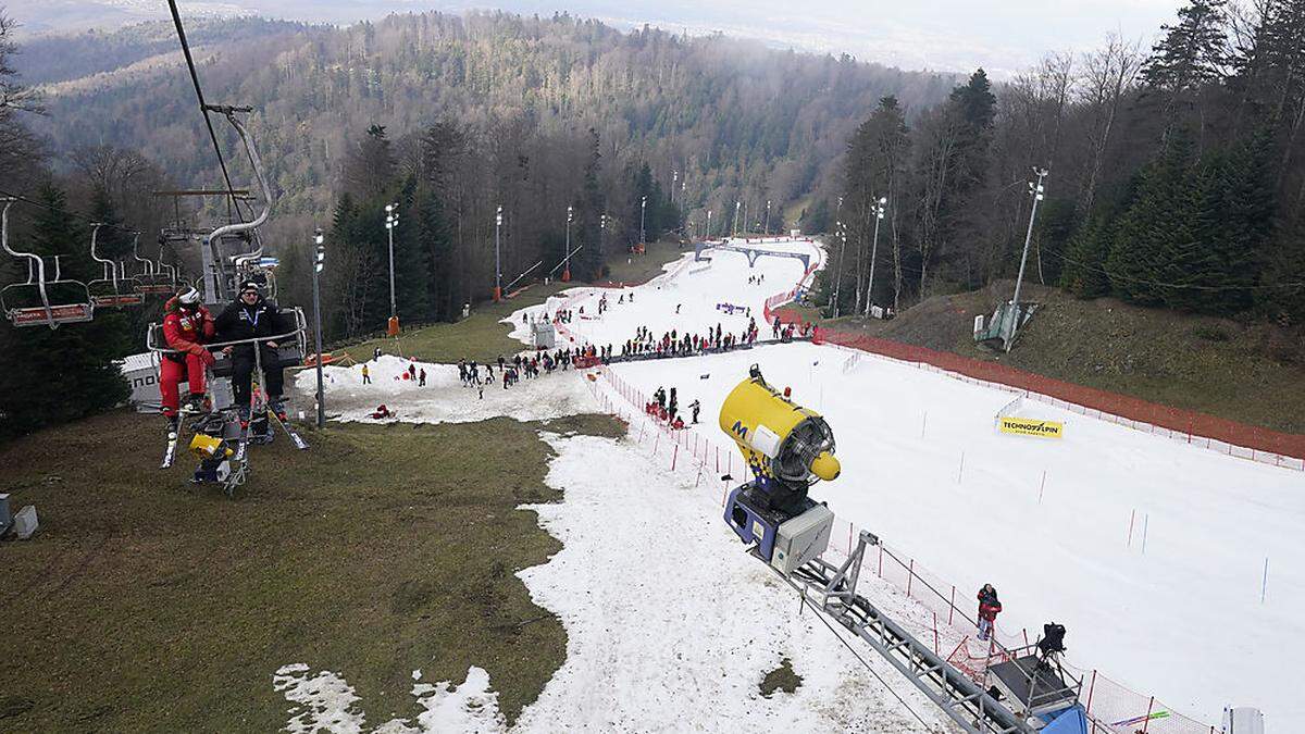 Der zweite Damen-Slalom in Zagreb kann nicht durchgeführt werden