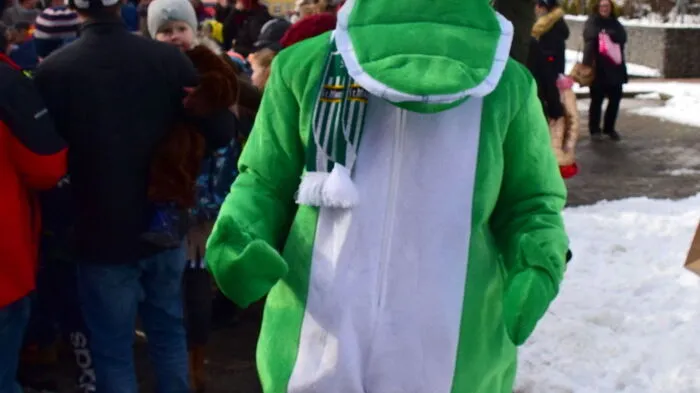 Fotos vom bunten Faschingstreiben heute am Faschingsdienstag am Hauptplatz von St. Marein.