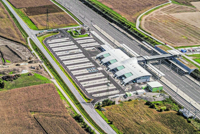 Neun Gleise werden künftig durch den Bahnhof Weststeiermark laufen