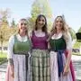 Die drei neuen Narzissenhoheiten: Lisa Kummer, Annalena Pliem und Verena Pfandlsteiner