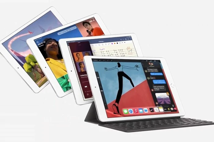 Ebenfalls neu: Die achte Generation des Tablet-Computers iPad. .