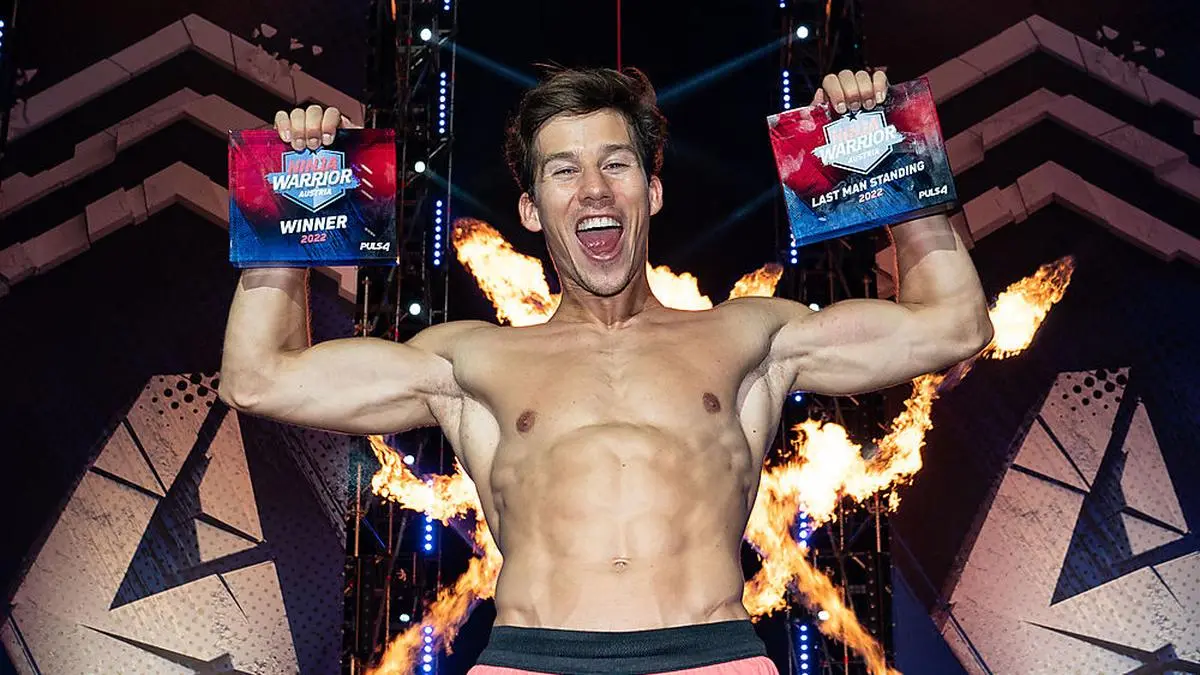 Joel Mattli, 28, sicherte sich den Ninja-Titel und das Preisgeld.