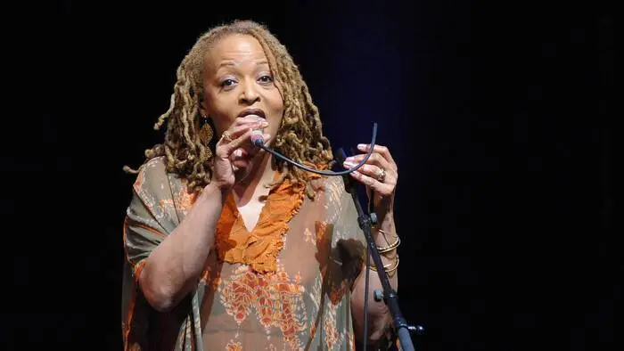 Cassandra Wilson, Sängerin und Grammy Award Gewinnerin , im Rahmen des 14. Salzburger Jazzherbstes 2009, im grossen Festspielhaus, in Salzburg.