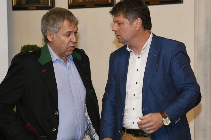 Stadtrat Franz Eder und Bürgermeister Gerhard Pirih