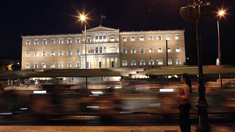 Das Parlament in Athen 