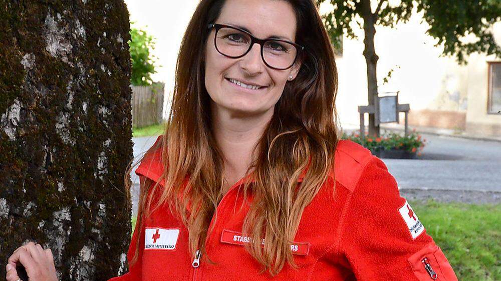 Daniela Stabentheiner aus Reisach leitet die Jugendgruppe des Roten Kreuzes in Hermagor
