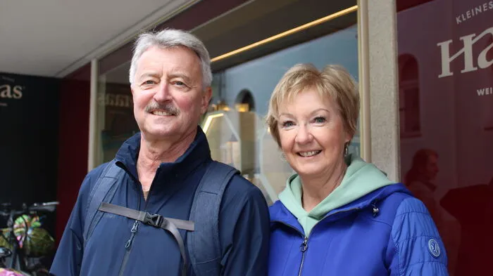 Wolfgang und Patrizia Maier aus Weiz: "Wir haben uns vorgenommen weniger Alkohol zu trinken und die Küche bewusst gesünder zu halten."