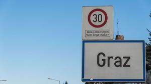 Auf 800 Straßenkilometern in Graz  gilt Tempo 30