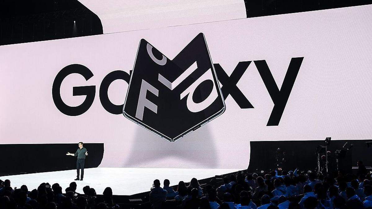 Mit dem Klapp-Smartphone Galaxy Fold erregte Samsung Aufsehen