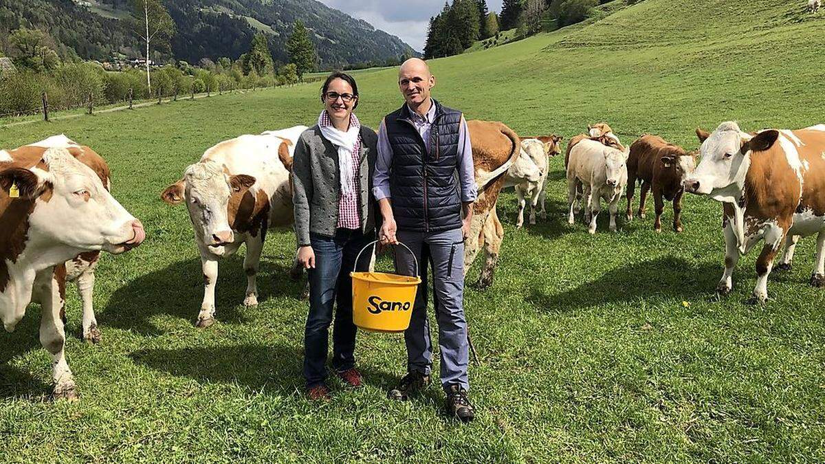 Barbara und Georg Petzl führen den einzigen Viehhandel im Bezirk Murau