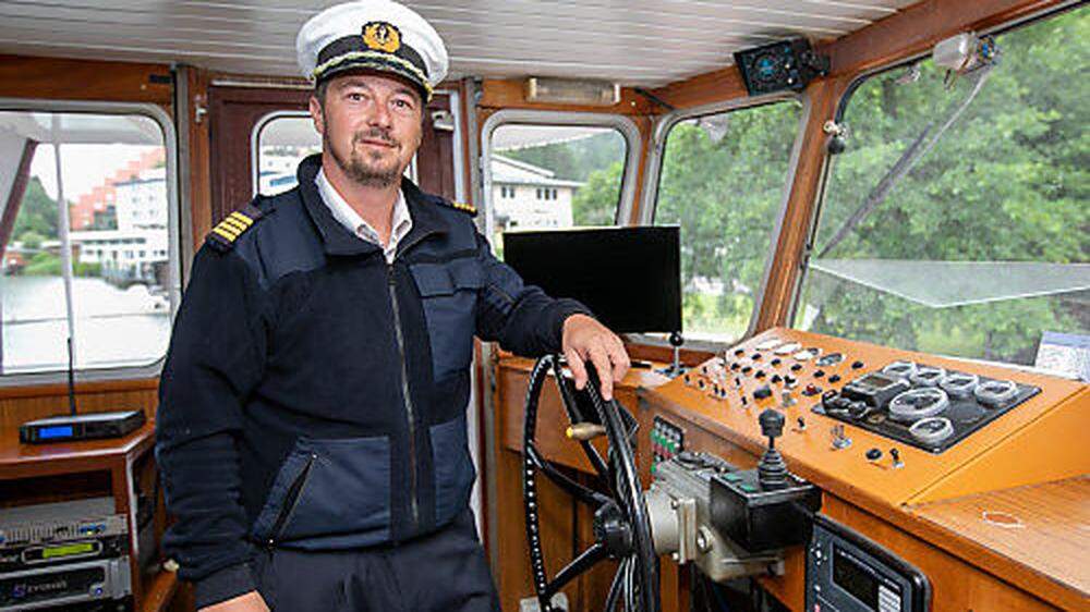 Vom Mechaniker zum Schiffskapitän: Daniel Ronacher. „Man ist quasi Mädchen für alles“
