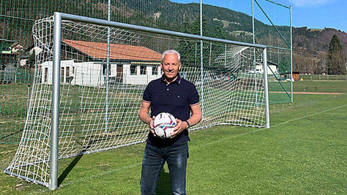 Walter Hartlieb, Ex-Bürgermeister von Kötschach-Mauthen und Fußballer aus Leidenschaft