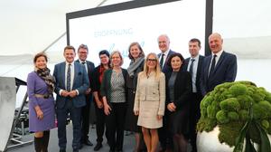 Großen Bahnhof gab es bei der Eröffnung des neuen Forschungszentrums für Wasserstoff und Kohlenstoff der Montanuniversität Leoben Donnerstagnachmittag in Leoben-Leitendorf