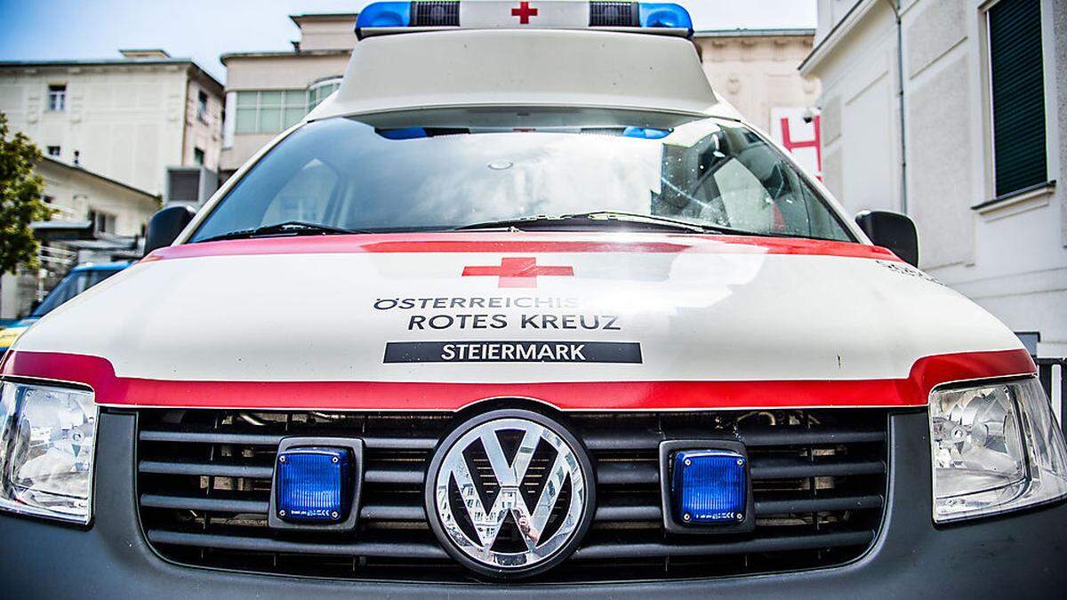 Die Rettung war im Einsatz