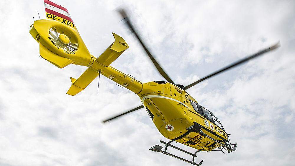Hubschraubereinsatz am Dachstein