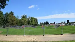 Der neu errichtete Pumptrack beim Freizeitpark Hörbing in Deutschlandsberg