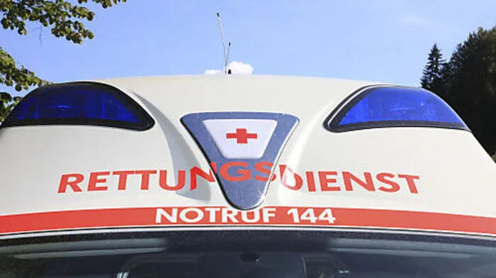 Der Mann wurde von der Rettung ins LKH Wolfsberg eingeliefert