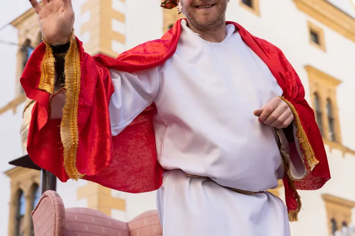 Platz 1 ging an Asterix und Obelix zu Gast in Grätz
