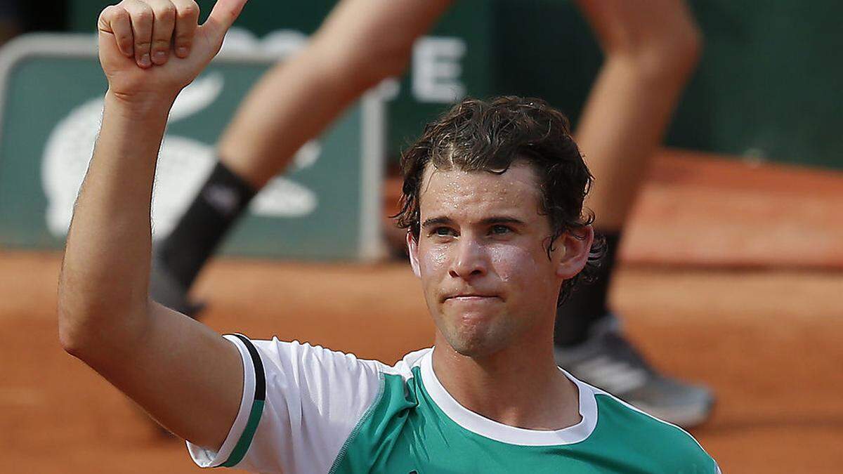 Dominic Thiem ist auf Platz sieben der Weltrangliste