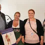 Klaus Wolff mit Gattin Elisabeth Sabaditsch-Wolff und die Sprechstundenhilfen Simone Penker und Petra Köstenbaumer