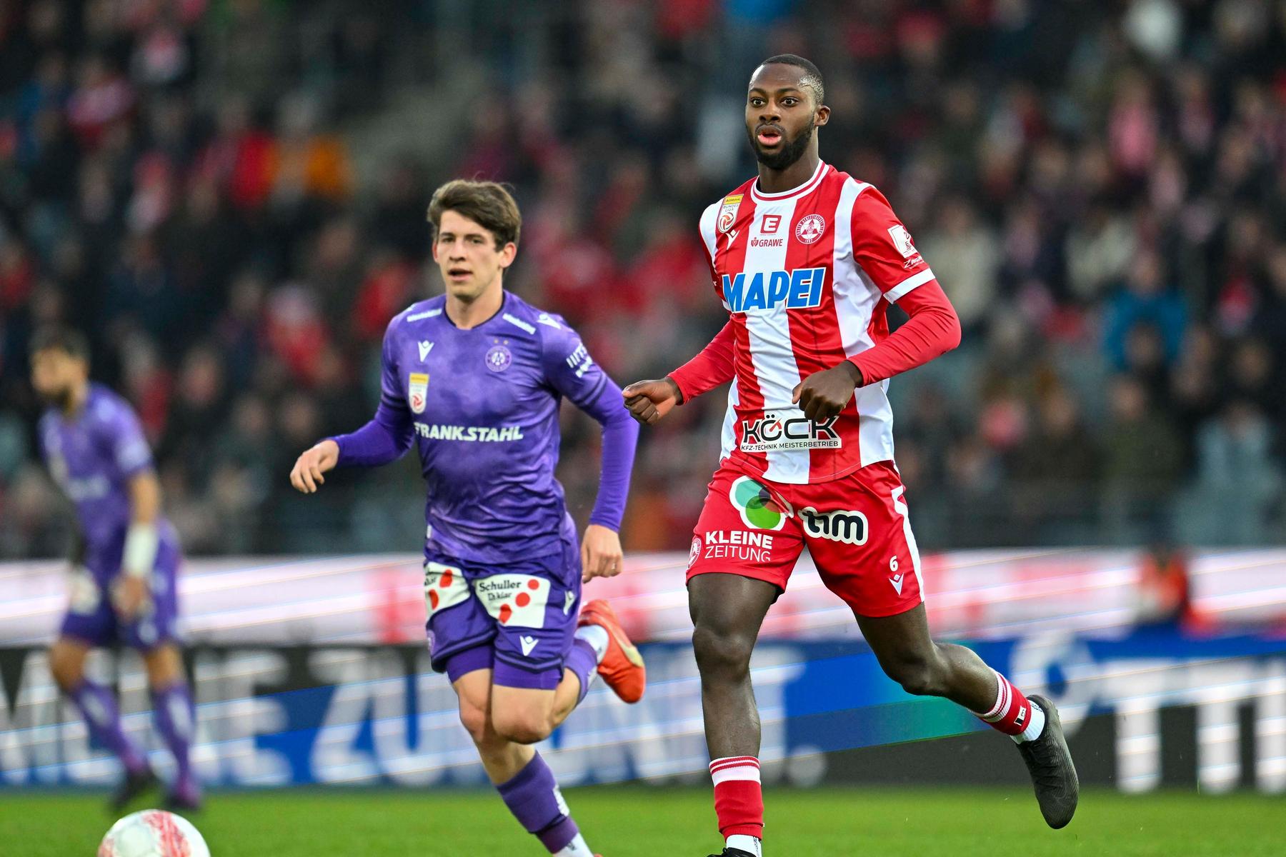 Ab 17 Uhr live: Wie schlägt sich der GAK gegen Austria Wien?