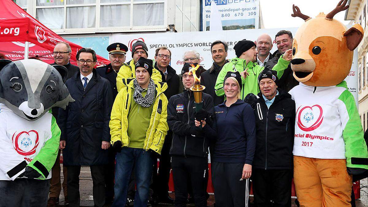 Torch Run bei den Pre-Games