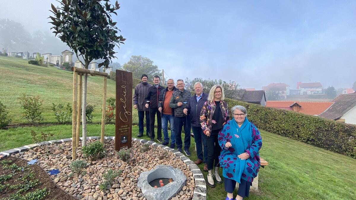Friedhof Straden: An diesem Ort kann man nun Sternenkindern gedenken
