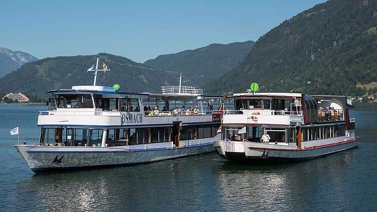 Am 3. Oktober fahren am Ossiacher See die Schiffe, und rundherum keine Autos