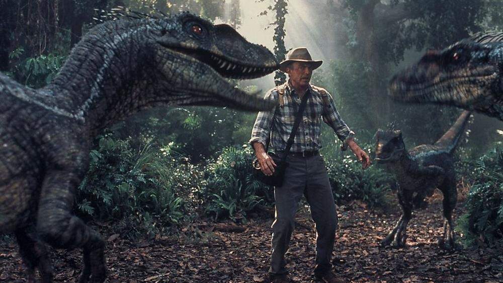 1993 kämpfte Sam Neill im "Jurassic Park"