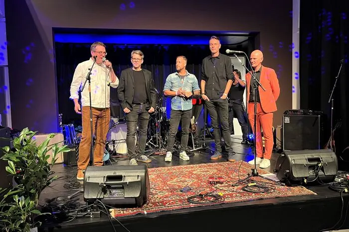 Peter Wendler, Johann Fauster, Thomas Caser, Markus Riedler und Johann Koller (v.l.n.r.) eröffnen Fehrings erste Live Konzert-Location