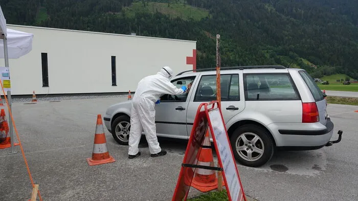 Getestet wird direkt im Auto