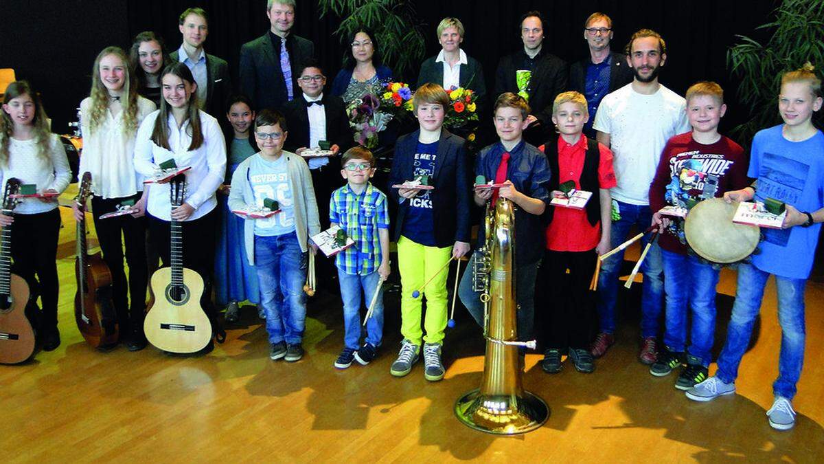 Die ausgezeichneten Talente der Musikschule Weiz