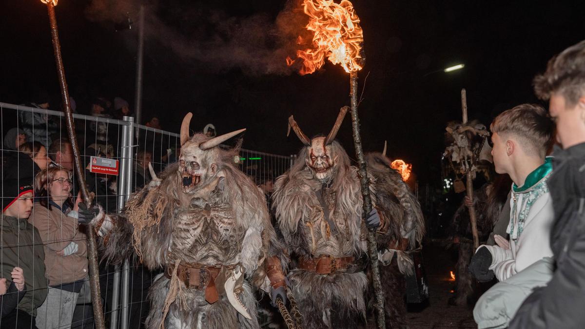 Beim Krampuslauf in Thörl-Maglern kam es zu Ausschreitungen