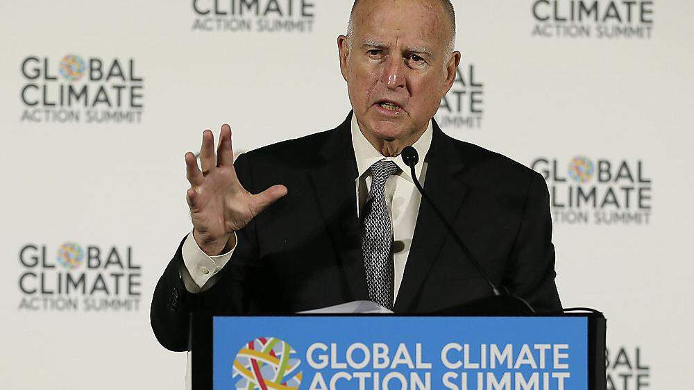 Der kalifornische Gouverneur Jerry Brown will mit einem Satelliten für den Umweltschutz Ernst machen