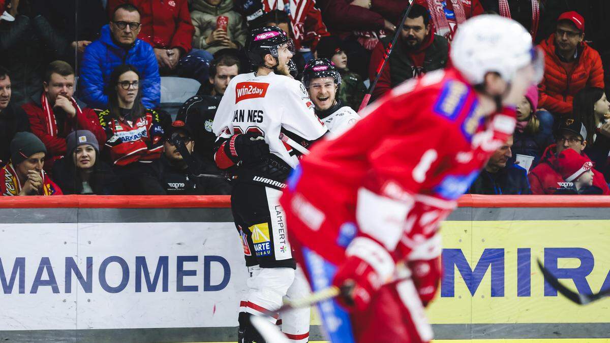 Guus van Nes bildete mit Steven Owre ein kongeniales Duo bei Pioneers Vorarlberg