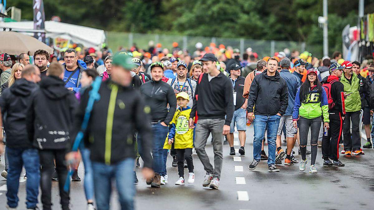 Bis zu 200.000 Fans könnten am Wochenende das MotoGP-Rennen besuchen