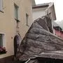 In Osttirol richtete das Unwetter Mittwochabend große Schäden an, wie hier in Matrei