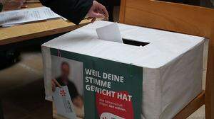 In ganz Tirol lag die Wahlbeteiligung bei 9 Prozent
