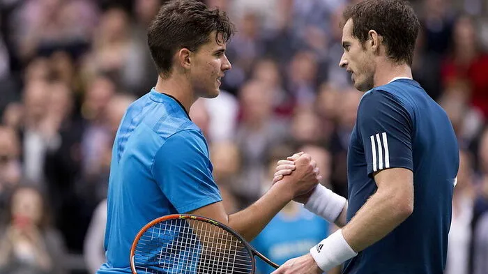 2014 verlor Dominic Thiem gegen Andy Murray in Rotterdam