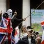 Einwanderungsfeindliche Proteste in Großbritannien