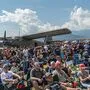 Entspanntes In-den-Himmel-Schauen auf der Airpower